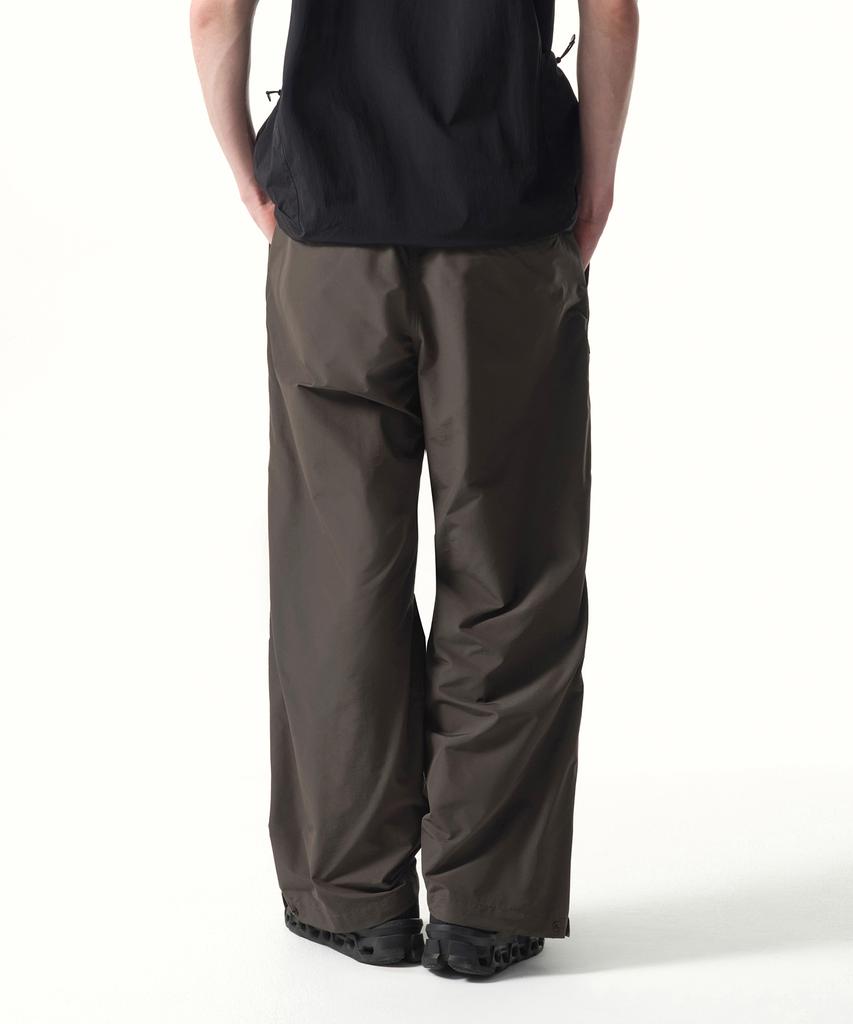 MUSINSA STANDARD [City Leisure] Np Side Zipper Parachute Pants [Mud Grey]