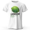 Vtipné tričko s designem citronu - Neobvyklý a hravý letní kousek, 100% bavlna, pohodlný střih