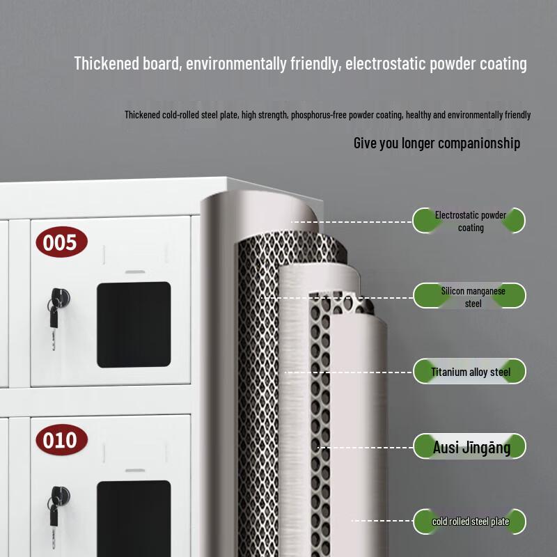 Jingwei 20-Door Mobile Phone and Device Storage Cabinet