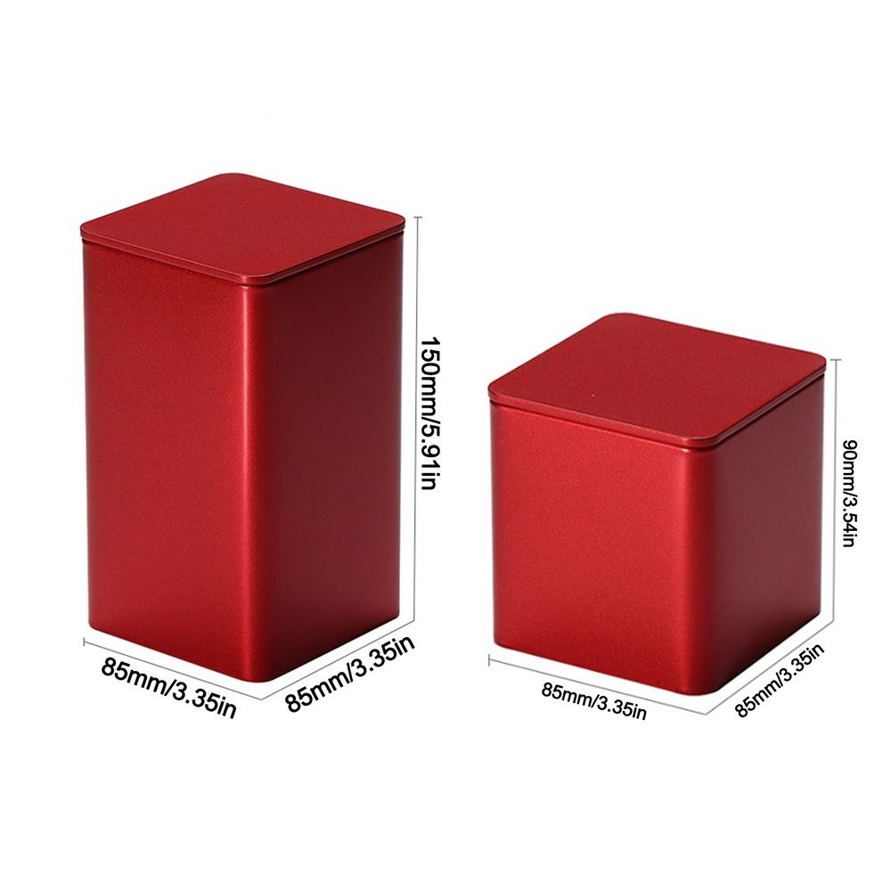 Plechová čajová dóza Velkokapacitní Uzavřená Nádoba na čaj Vysoce kvalitní Plechovka na čaj pro Domov a Cestování