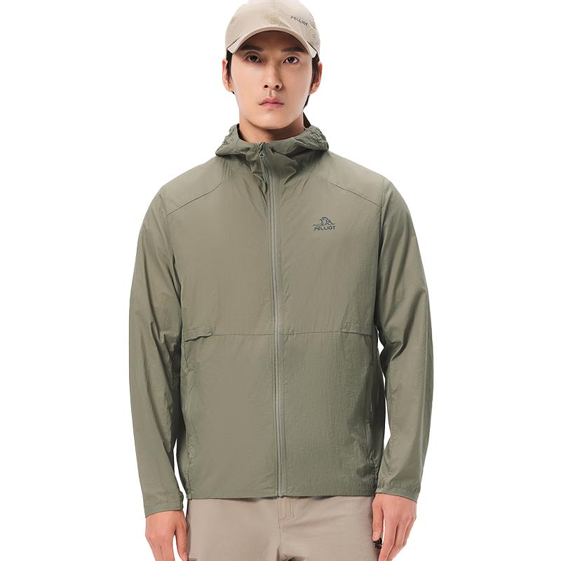 Pelliot [Light Wind] Unisex UV Protection Outdoor Hooded Jacket XL