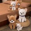 1buc 25 /35 /45cm Jucării de pluș Shiba Inu Papuși Kawaii Animale moi umplute Jucării pentru câini Shiba Inu pentru copii Cadouri de aniversare