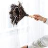 Genuine Ostrich Feather Duster Anti-static Lint-free Cleaning Brush for Home & Car Dust Removal