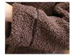 Women's Plus Size Lambswool Coat, Autumn/Winter 2023, Thickened, Velvet-Lined, Loose Fit, Warm, Versatile Top