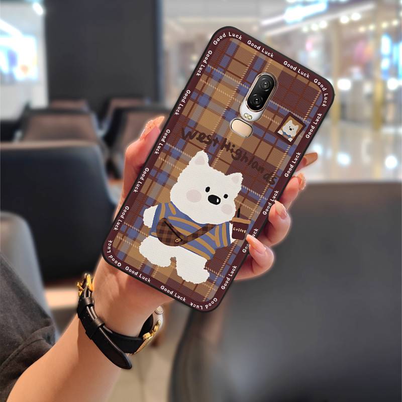 Nárazuvzdorné Vodotěsné Pouzdro na Telefon Pro OnePlus 6/1+6 Odolné proti Nárazům Silikonové Prachotěsné Graffiti Kreslené Zvířata Roztomilé Odolné