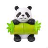 8 Pieces Resin Panda Figurines Craft Garden Ornament DIY Micro Landscape for Bonsai Decor Accessory