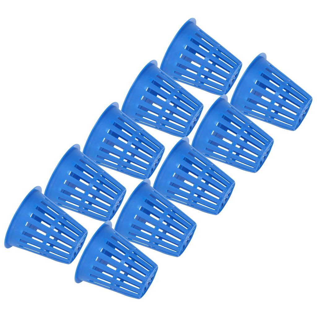 10 SZT. Koszyk do sadzenia Koszyk do uprawy hydroponicznej Plastikowy kubek siatkowy na rośliny do ogrodu na balkonie