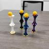 3D Printed Impossible Pyramid Passthrough Fidget Toy Double Layer Helical Tree Puzzle Stress Relief Gift for Kids Adults Decor