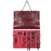 BDSM Restraint Toy Set: Handcuffs, Foot Cuffs & Gag with Storage Bag