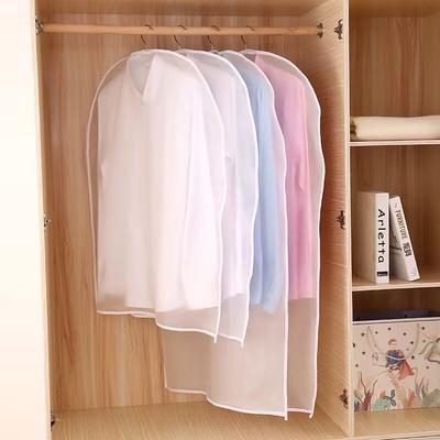 Transparent Dust Cover Clothes Storage Bag Wardrobe Hanging Organizer Garment Bags Home Organizer