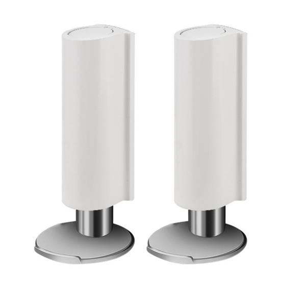 

Yousheng 2Pcs Magnetic Door Stopper Wall Protector No Drilling Anti-collision Windproof Door Catch Holder Heavy Duty Carpet Tile Concrete Wooden 2pcs белый