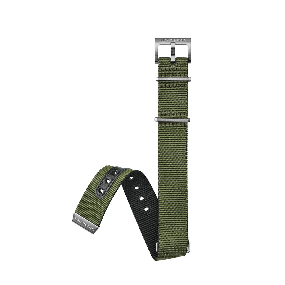 [Hamilton] Green NATO Strap 20mm H6008231081