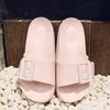 Women's Slippers Korean Version Fashionable Cool Slippers for Outdoor Wear, Casual Home Wear, One Line Dragging, Soft Soled Comfortable Sandals