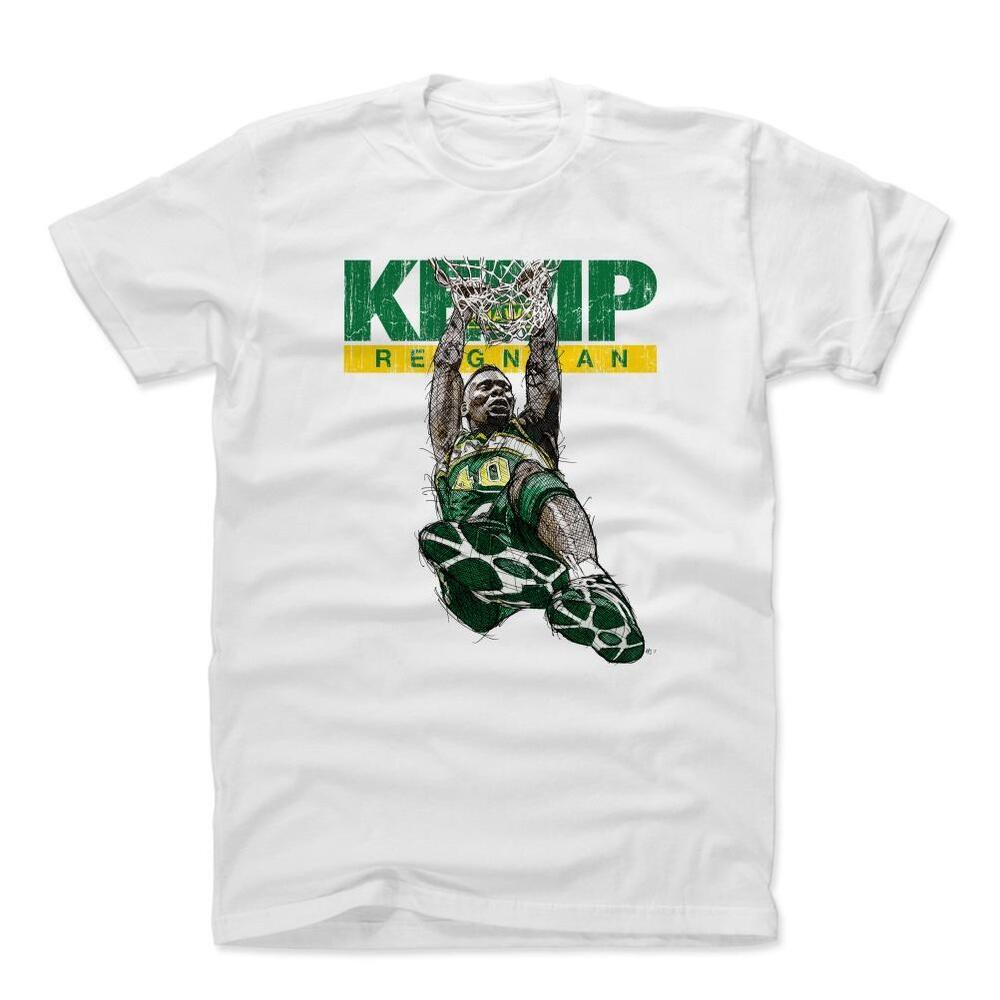 Shawn Kemp T-shirt White Short Sleeve All Size S To 5XL JJ4058