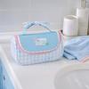 Cake Bowknot Korean Style Pen Bag Plaid Grids Cloth Stationery Bag School/Office