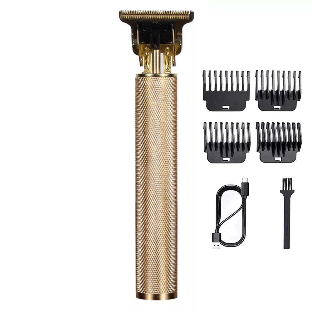 ספר גברים USB נטענת חשמלי זקן גוזם מדויק לגברים קוצץ שיער מקצועי גילוח