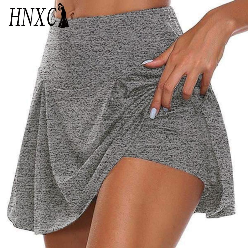 HNXC 13 Barev Dámská Módní Ležérní Jednobarevná Potisk Letní Jarní Sukně