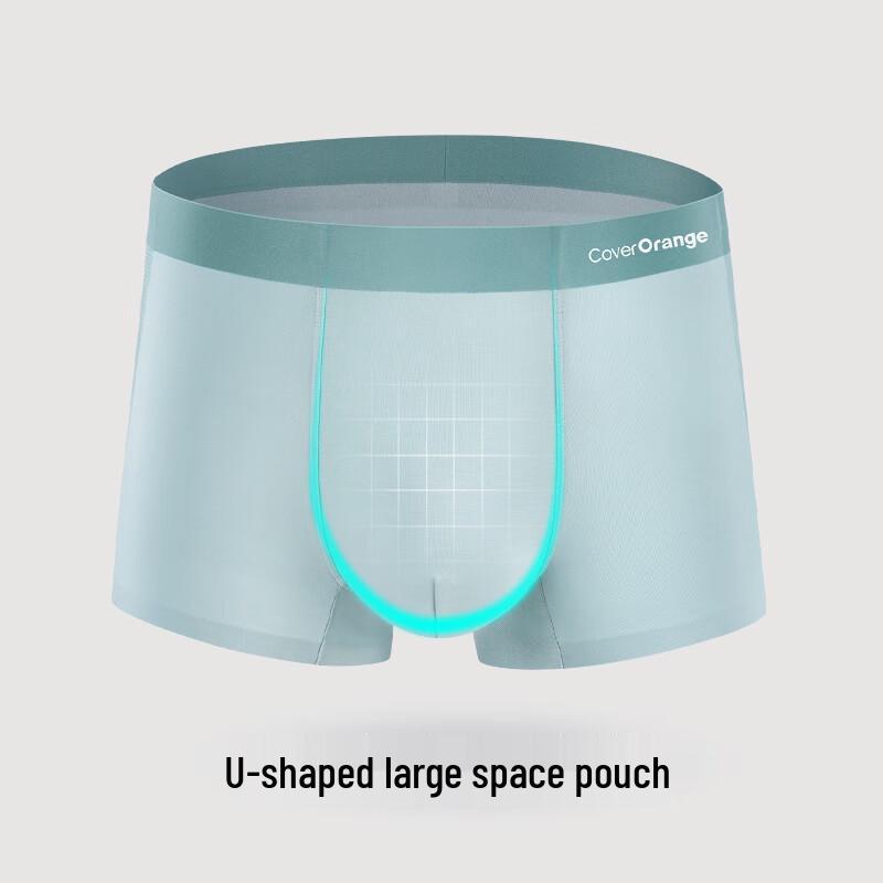 Men's Modal Ice Silk Boxer Briefs 3-Pack