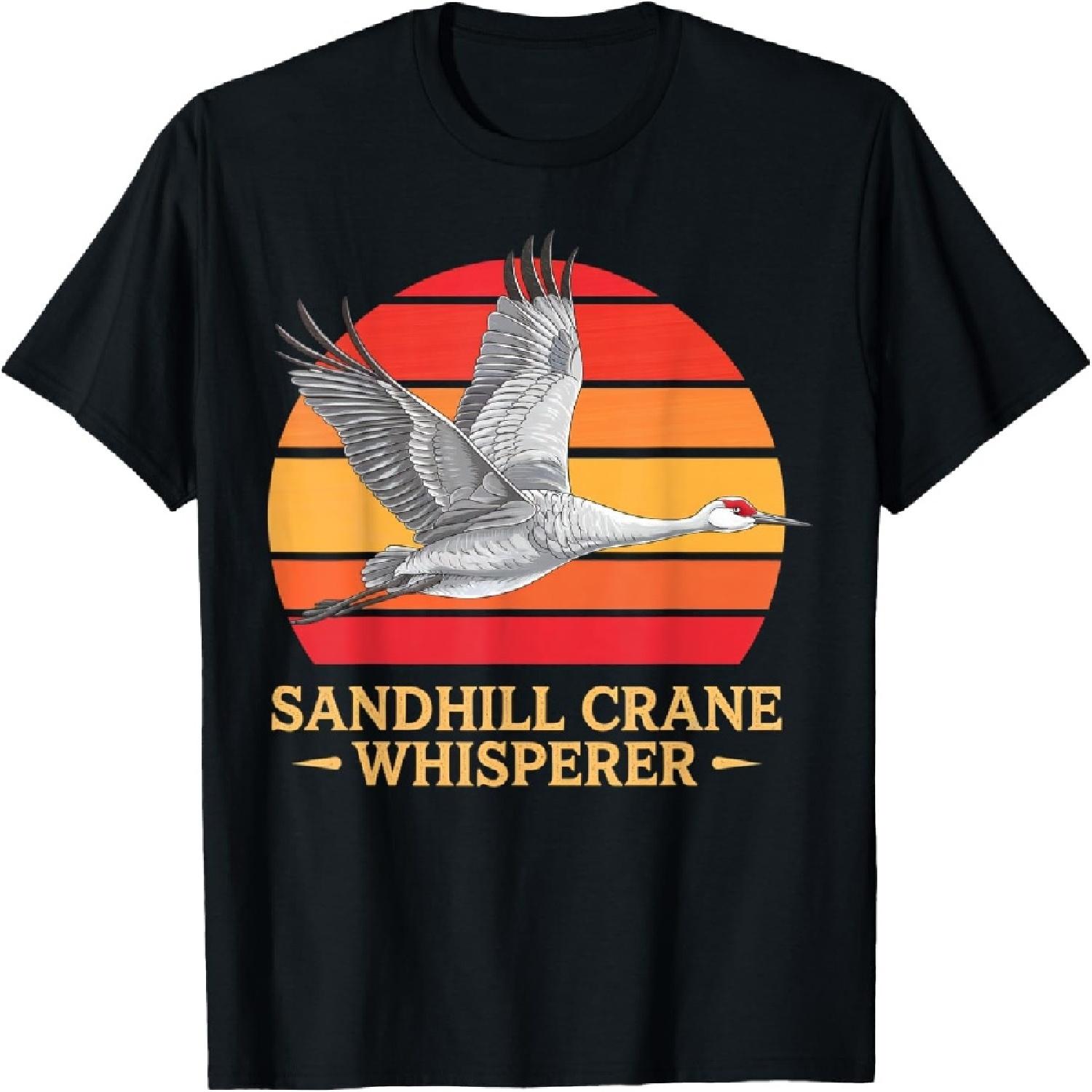 

Sandhill Crane – Majestic Bird Lover Design T-Shirt(1) XXXXXL різнокольоровий
