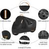 Waterproof Motorcycle Cover, Black, 200 * 90 * 100 Cm