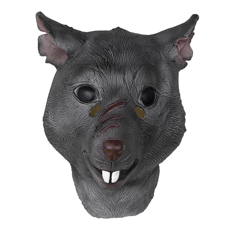 Latex Animal Head Mask Halloween Party Costume Prop Fun Character Cosplay Accessory