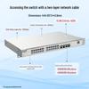 Ruijie RG-NBS3200-24GT4XS 24-Port Gigabit Layer 2 Managed Switch with 10G Uplink