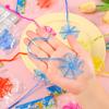 10/30pcs Sticky Spider Web Party Favors Set - 6-Color Sticky Spider Web Decorations, 7.5-Inch Kids' Special Elastic Spider Web