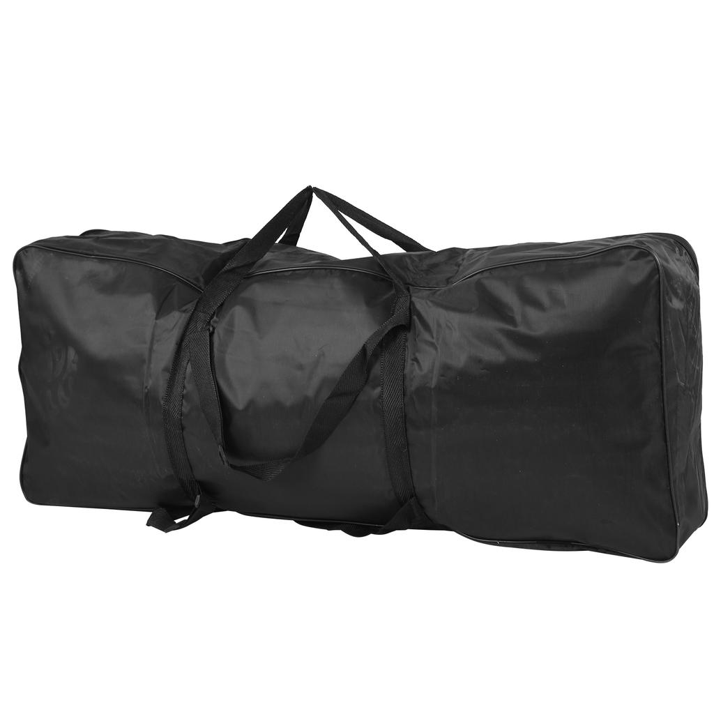 61‑Key Keyboard Bag Electronic Organ Piano Protective Case Waterproof Oxford Cloth Black