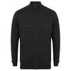 Henbury Unisex Gestrickte Bomberjacke