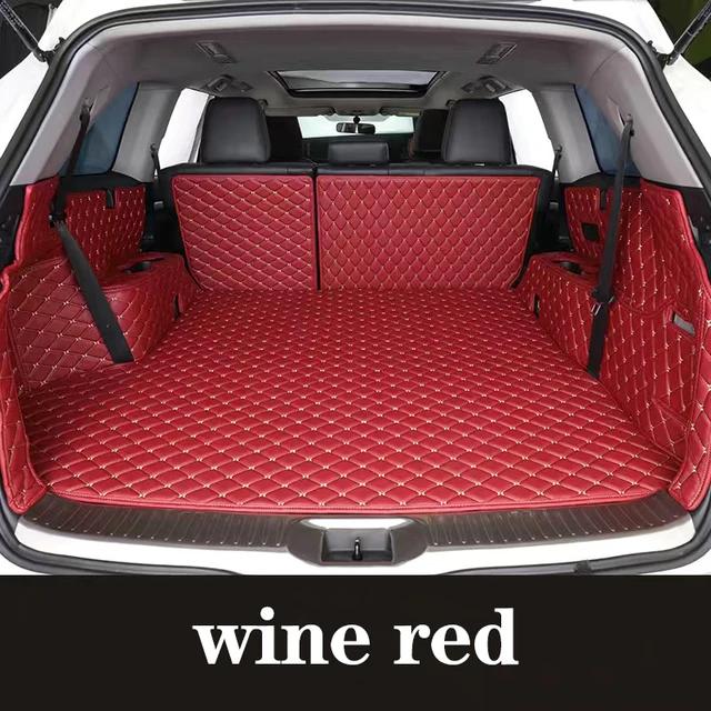 Leather Car Trunk Mat For For Haval H6   Full Coverage  Auto Interior Accessorie Styling Anti-Slip Waterproof