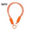Braided Rope Accessory Pendant Short Wrist Strap with Hanging Ring Outdoor Activity Wear-Resistant Lightweight Lanyard Portable Water Bottles