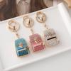 Fully-jewelled Bag Shaped Keychain Color Mixing Bag Accessories Pendant  Bag Decoration