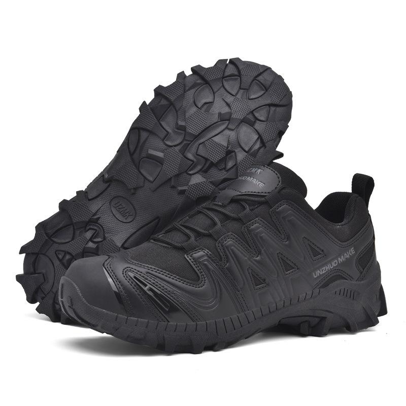 Men's High-Top Combat and Mountaineering Boots – Large Size Outdoor Hiking & Training Footwear, Special Forces Desert Style