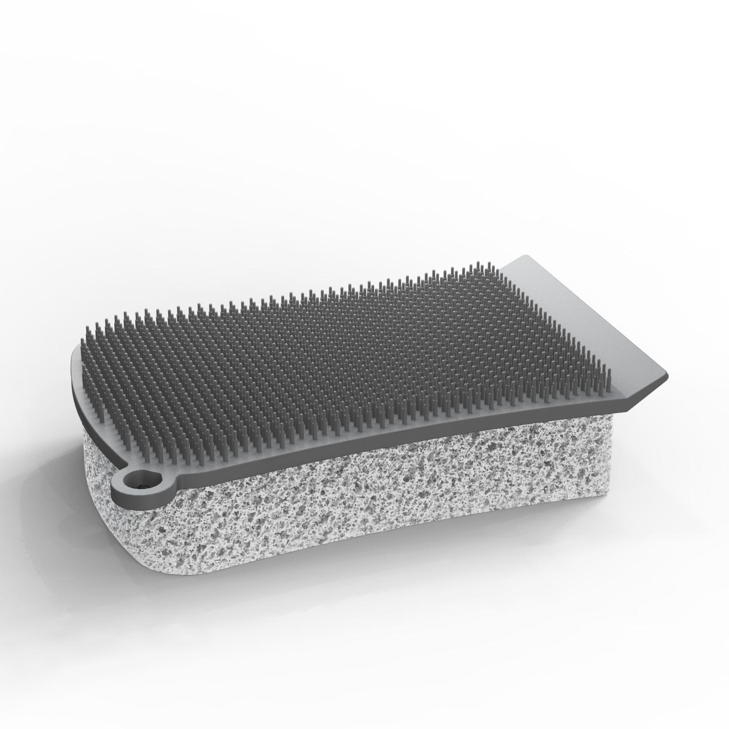 

Silicone Dual-Sided Dishwashing Brush - Multi-Functional Kitchen Cleaner & Pot Scraper
