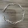 Hip-hop Gothic Punk  Small Wire Brambles Iron Unisex Choker Bracelet Women Style Barbed Wire Little Thorns Bracelet Choker Gifts