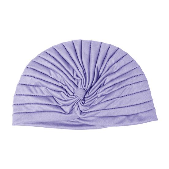 Yoga Hat with Satin Lining Hair Protection Frizz Control Soft Breathable Turban Nightcap High-Elastic T