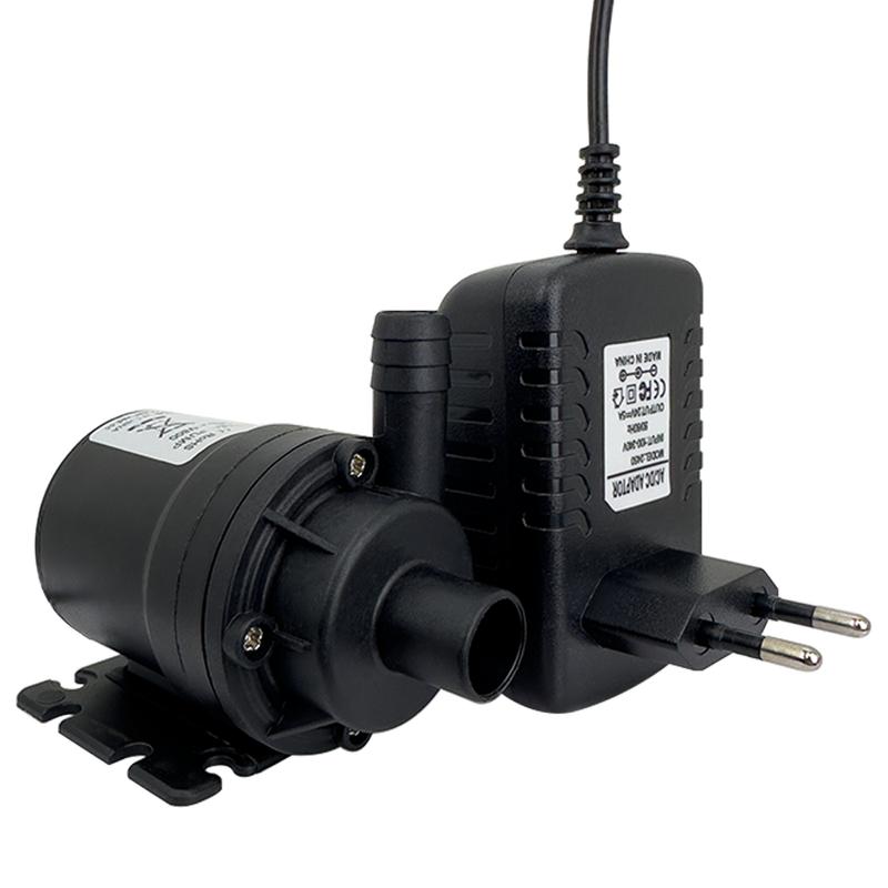 DC12/24V Brushless Motor Water Pump, 1000L/H, 8M Head 1/2" Submersible Pump, Shower Booster Pump, IP68,pagoda Joint
