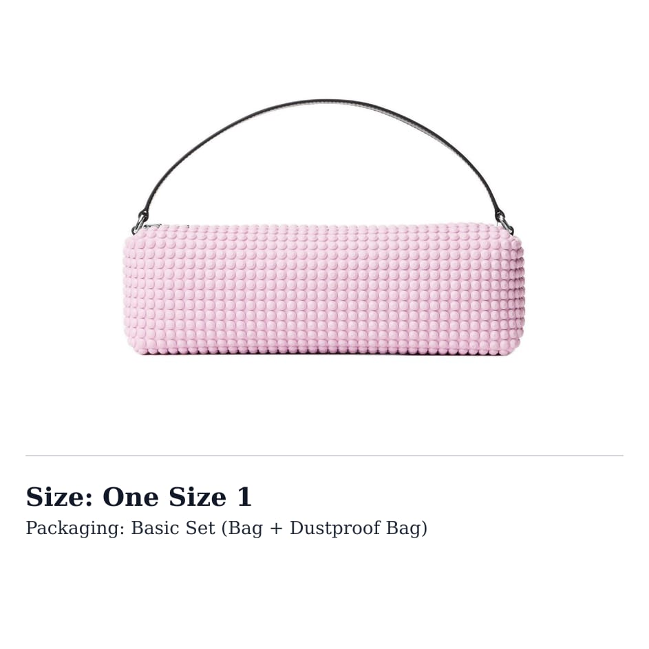 Alexander Wang Heiress Flex Mini Bag 20324P05M697A