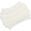New Autumn and Winter Women's Knitted Hair Band Widened Face Wash Head Cover Empty Top Ponytail Woolen Hat