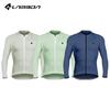 LAMEDA Cycling Jersey Men's Breathable Seamless Long Sleeved Cycling Tops Quick Dry Lightweight Road MTB Bike Shirt Sportswear