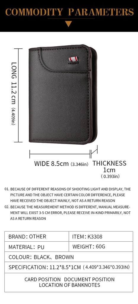 Nový styl Ultra tenká malá peněženka do auta Lehká tenká peněženka Pro Porsche 911 Cayenne Carrera-GT 928 Panamera Boxster Macan 918