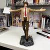 Death Note Anime Figure Yagami Light L Suit Version PVC Model Cartoon Character Collectible Statue Anime Fans Otaku Toys Gift