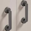 Waterproof Suction Cup Door Handle Reusable Removable Shower Sliding Door Handle Anti-slip Glass Door Handle Bathroom Hardware