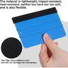 3 Pcs Vinyl Wrap Squeegee of Different Sizes Vinyl Squeegee Felt Squeegees Vinyls Wrap Tool Wallpaper Smoothing Tool for Window Tint Wallpaper Decal