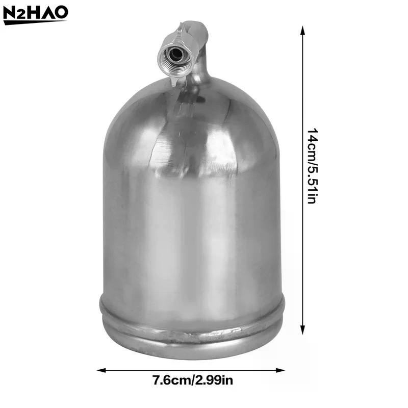 400CC Paint Spray Pot Plastic/Aluminum Spray Paint Pot Air Gravity Feed Sprayer Cup Pneumatic Tool Accessor For F75 W101 W71 W77