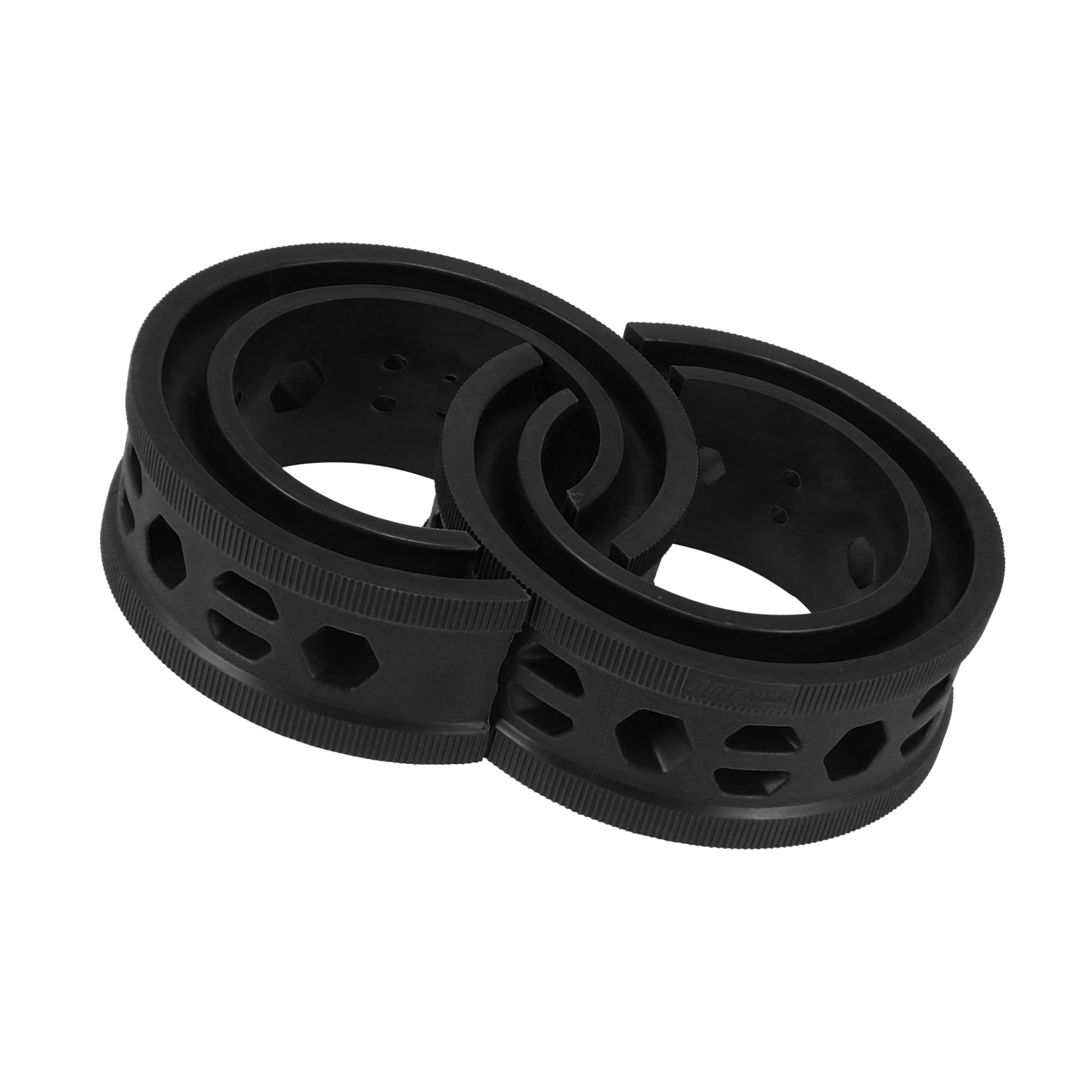 

ACROPIX 2pcs Car Coil Spring Buffer Auto Shock Absorber Spring Rubber Buffer Universal C Type Black чёрный