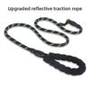 Pet Leash, Pet Leash, Nylon Reflective Round Rope, Large and Medium-sized Explosion-proof Dog Leash, Dog Walking Chain
