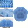 Silicone Bath Massage Pad, Foot Wash, Back Wash, Shower Mat, Bathroom Rubbing Mat, Foot Wash, Bathroom Foot Brush