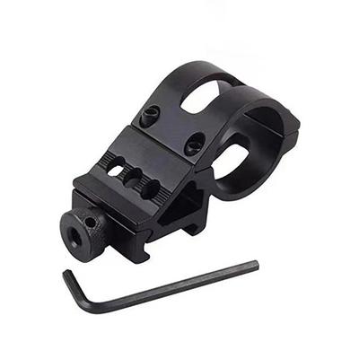 25,4 mm/30 mm uchwyt na ramię latarki ze stopu aluminium, zacisk na rurkę latarki