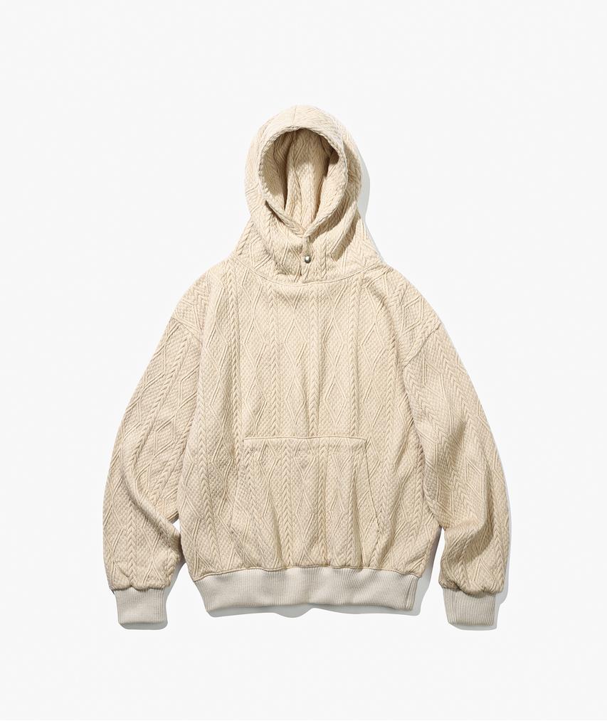 Fisherman Snap Hoodie_Black